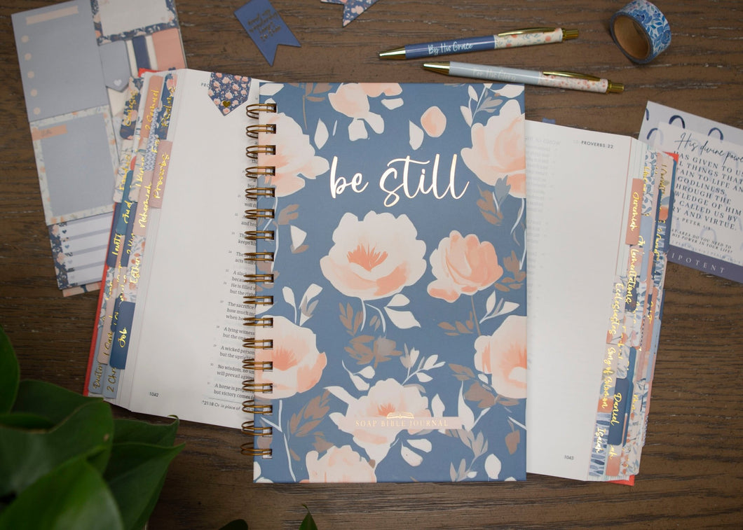 Be Still SOAP Method Bible Study JournalSOAP Prayer Journal