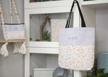 Load image into Gallery viewer, Floral Be Still Tote Bag | Tote Bag for Bible
