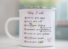 Load image into Gallery viewer, Christian Metal Campfire Coffee Mugs / Christian Coffee Mugs / Bible Verse Mug / Christian Gifts for WomenChristian Coffee Mugs
