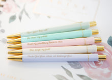 Load image into Gallery viewer, Christian Pen Set | Hymn Pen Set | Church Pens
