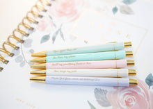 Load image into Gallery viewer, Christian Pen Set | Hymn Pen Set | Church Pens
