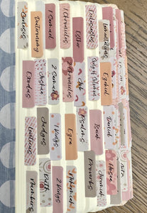 fun-floral-bible-tabs-with-black-cursive-lettering