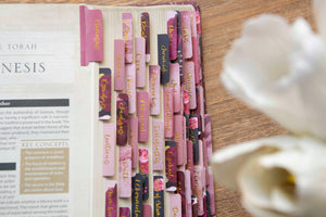 Floral Bible Tabs | Bible Book TabsBible Tabs