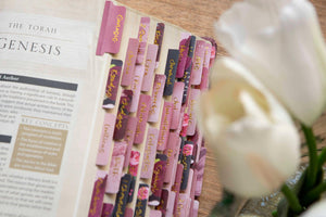 Floral Bible Tabs | Bible Book TabsBible Tabs