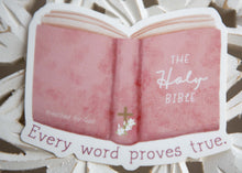 Load image into Gallery viewer, Holy Bible Christian Sticker
