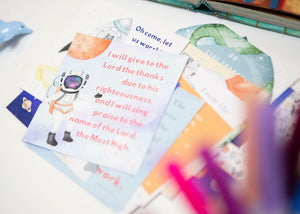 Kids Bible Verse Cards | Praise HimScripture Cards