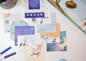 Kids Bible Verse Cards | Praise HimScripture Cards