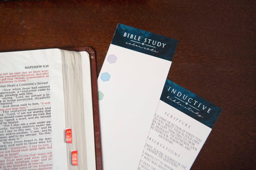 Men's Bible Study Bookmark | Bible Highlighter Code BookmarkScripture Cards
