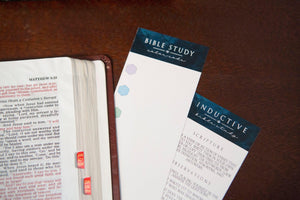 Men's Bible Study Bookmark | Bible Highlighter Code BookmarkScripture Cards