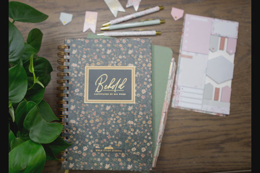 bible-study-journals-for-women-in-green-floral